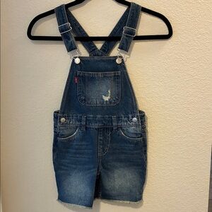 Levi's Blue Denim Kids Overalls